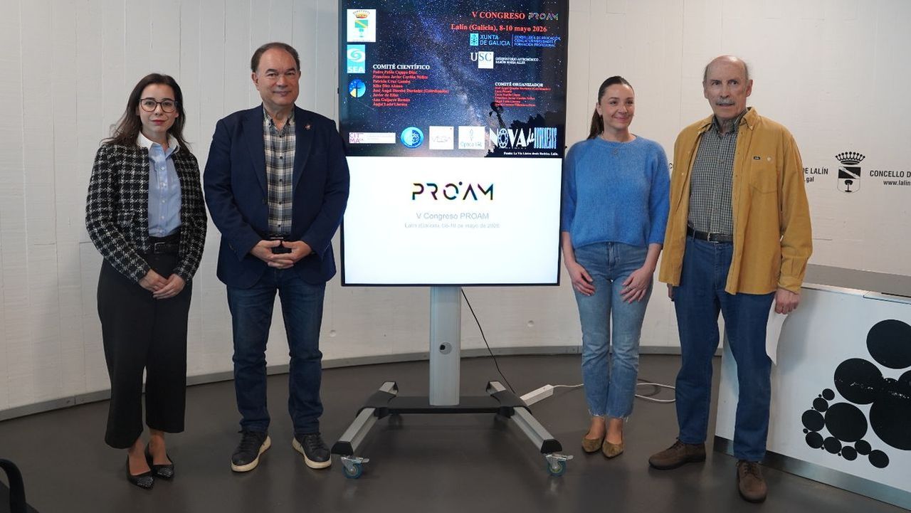 El congreso de astronomía en Lalín congregará en mayo a 50 asistentes