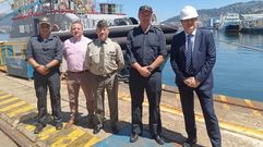 El astillero vigu�s entreg� el segundo remolcador a la Armada.