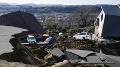 Destrozos en Japn tras el terremoto que provoc una alerta de tsunami