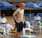 Su�rez, en la foto en Tenerife, fue elegido mejor deportista juvenil.