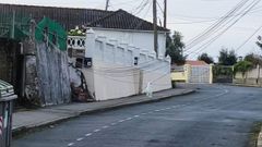 El tendido se desprendi� y qued� a pocos metros de la calzada