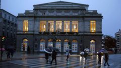 El teatro Campoamor de Oviedo.