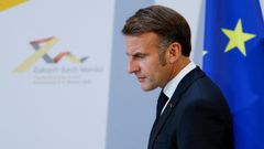 El presidente francs, Emmanuel Macron