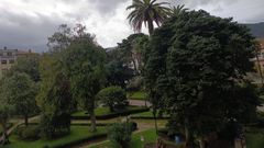 Los jardines Felipe de Castro, en los antiguos terrenos del convento San Francisco, estn configurados como espacio pblico desde mediados del siglo XIX.