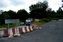 Un tramo del acceso est� terminado desde hace nueve meses.