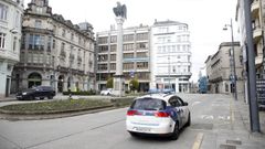 El apu�alamiento se produjo en un portal de la Praza de Santo Domingo, en Lugo