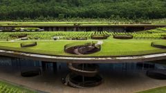 Finca de la bodega Marchesi Antinori en Bargino (Italia) en una imagen de archivo