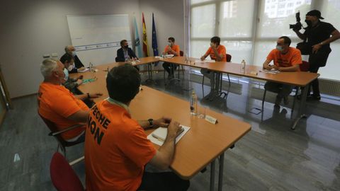 Fiejoo y Conde se reunieron con el comit de empresa de Alu Ibrica durante tres horas