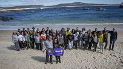 Peregrinos de Portugal iniciando el Camino A Orixe