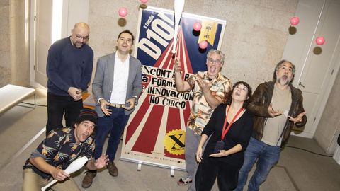O encontro Circo D10 foi presentado este venres no Sal�n Teatro