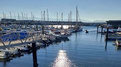 Puerto de Portonovo, una de las escalas de la ruta jacobea Traslatio