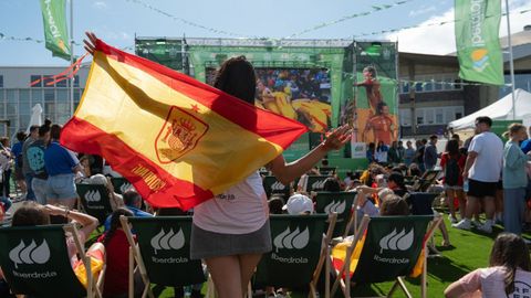 Una fan zone de Iberdrola