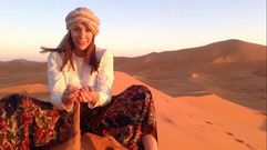 Steisy en Marrakech, en una imagen de su Twitter. 