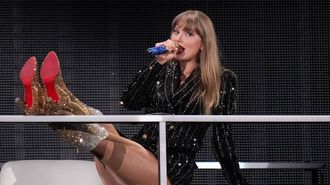 Taylor Swift, en un concierto de The Eras Tour