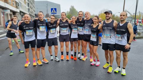 Carrera de San Martiño en Ourense.