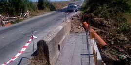 En Mazaricos se est ampliando un puente en Corveira.