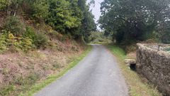 Carretera que une Bri�n con O Castro