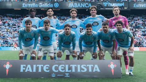 Alineaci&oacute;n del Celta este domingo frente al Betis en Bala&iacute;dos.