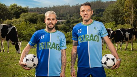 Feiraco ficha a Iago Aspas e David Mella para levar o gran derbi galego ao corazn do rural