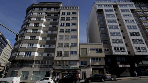 El edificio en el que se cometió el crimen fue el número 95 de la avenida de Monelos