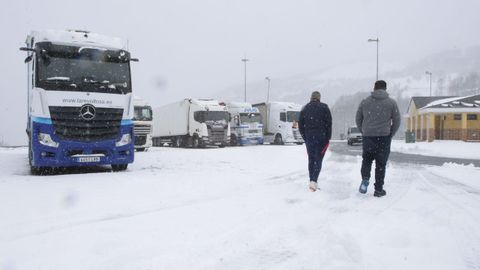 El temporal en Pedrafita&nbsp;do Cebreiro