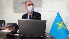 El consejero de Salud, Pablo Fernndez