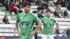 Ant�n Escobar y �lvaro Gim�nez, jugadores del Racing de Ferrol