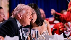 Donald Trump en la cena de corresponsales.