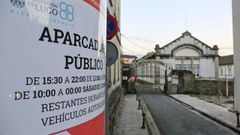El aparcamiento del Centrad estuvo abierto un solo d�a: el pasado viernes