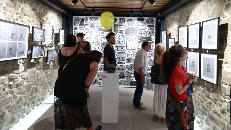 Presentaci�n de la exposici�n �Stons� en la Casa Museo Mar�a Pita