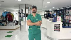 Gabriel de Mello, cirujano en Hospital Veterinario Abeiro. 