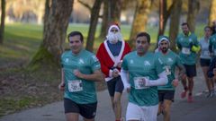 Carrera San Silvestre de Lugo, organizada por el Club Fluvial