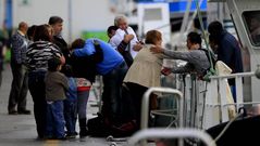 Emotivo reencuentro en Vigo