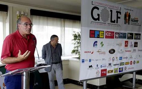 Momento de la presentaci�n del torneo en el Hotel Hesperia Finisterre. 
