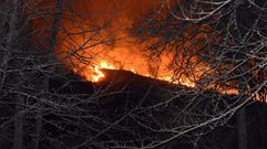 El incendio, a las diez y media de la noche de este mi�rcoles, d�a 1 de enero