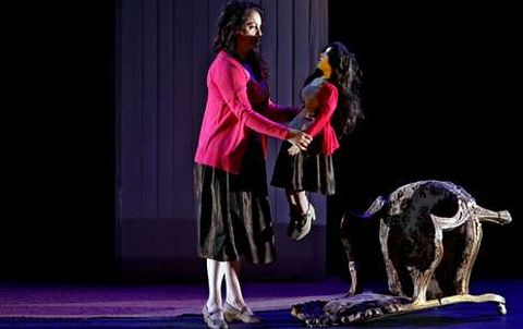 La actriz Laura Ponte es la protagonista de la obra de Teatro do Entroido.