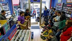 Concierto en Peggy Records en el Record Store Day del a�o pasado.