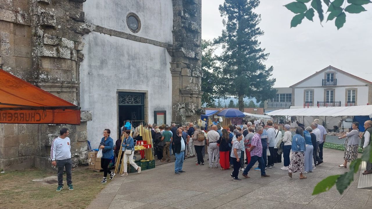 Brión vive el día grande de Santa Minia, en su estreno como Festa de Interese Turístico de Galicia