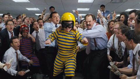 Concurso de lanzamiento de enanos en la pel�cula �El lobo de Wall Street�