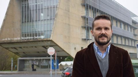 Jacobo Porteiro, investigador del Grupo de Tecnolog�as Energ�ticas de la Universidade de Vigo