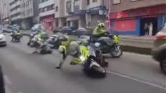 Un fotograma delvdeo del aparatoso accidente