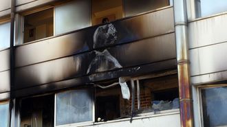 Muere un hombre de 53 a�os en el incendio de una residencia de ancianos en Barcelona