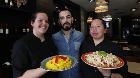 Este es el equipo del nuevo local gastronmico de Ourense, Siete Pecados