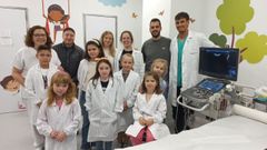 Los ganadores del concurso de dibujo conocieron cmo se trabaja en el rea de Radiologa