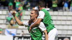 Nano Macedo marc� el 1-0 de la ida en Ferrol