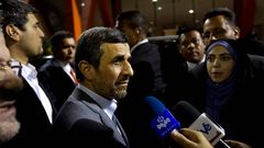 El expresidente Mahmud Ahmadineyad.