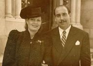 Ascensi�n Concheiro y Paco Comesa�a, en una foto del a�o 1948.