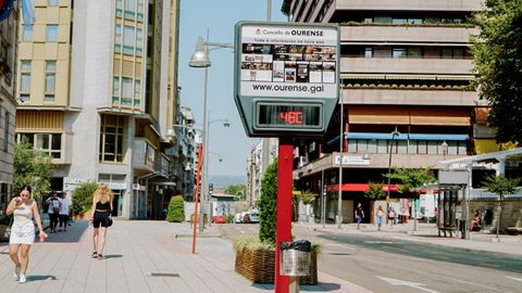 Ourense ha sufrido varias olas de calor en los últimos veranos.