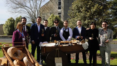 Premiados y alumnos de la gala