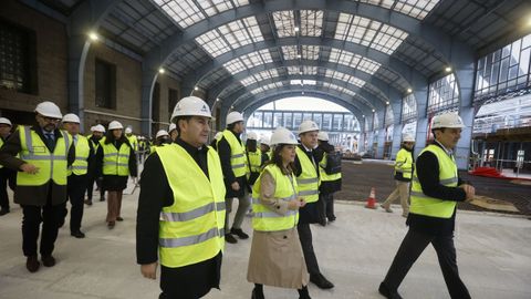 Visitas a las obras de la intermodal de A Coru�a
